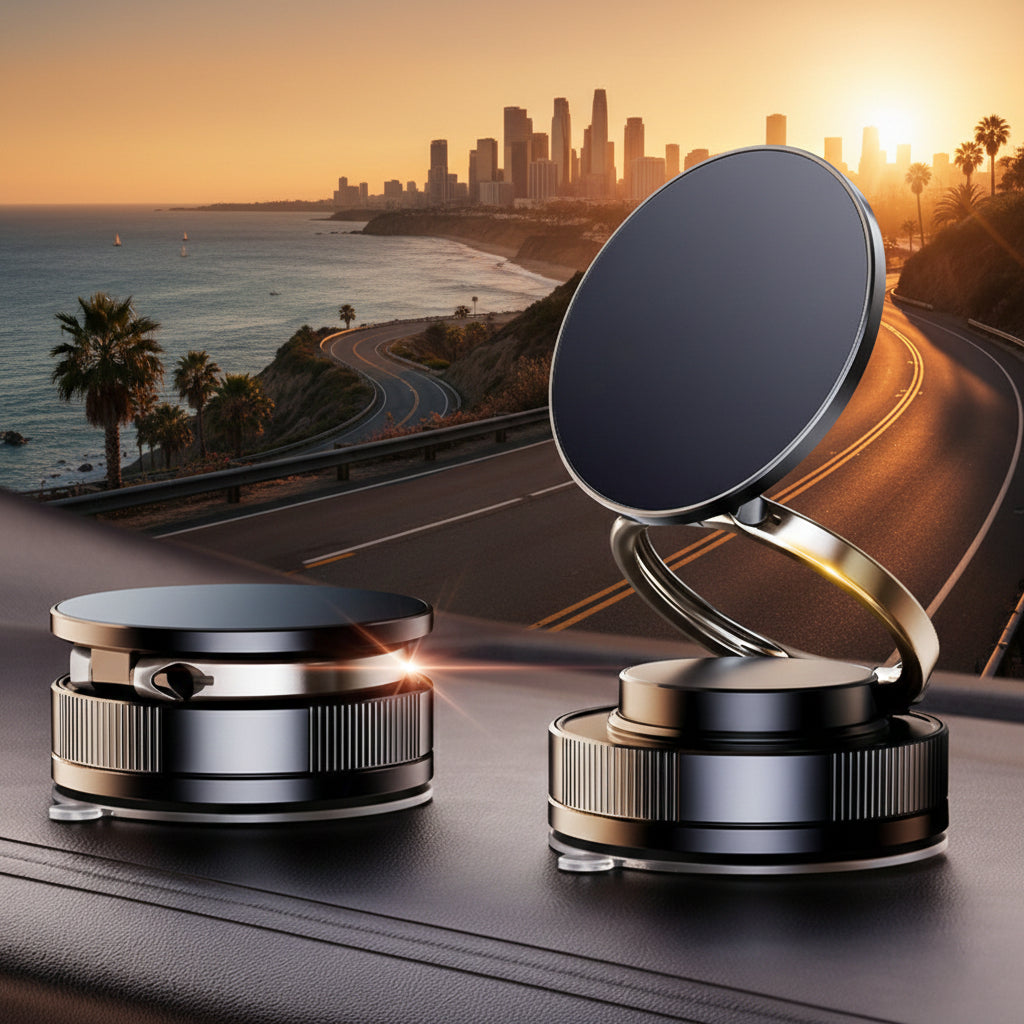 Vacuum Magnetic Phone Mount