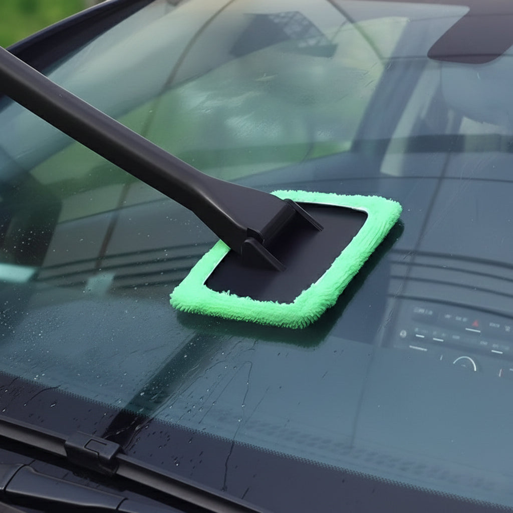 Car Windshield Cleaning Brush with 180° Swivel Head