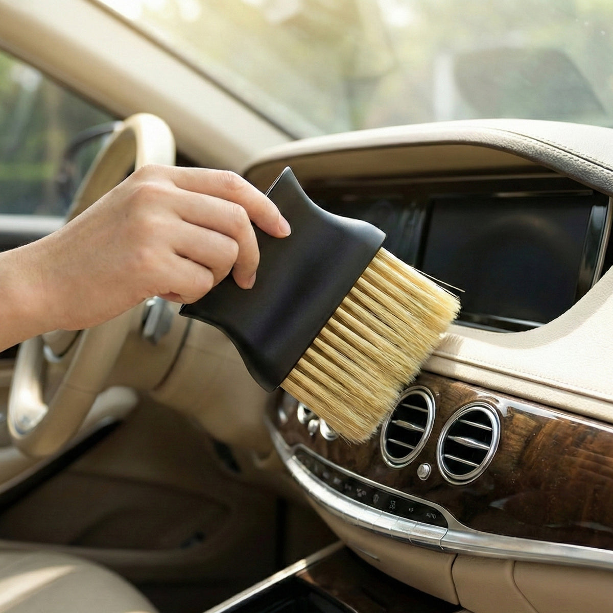 Car Interior Soft Bristle Detailing Brush